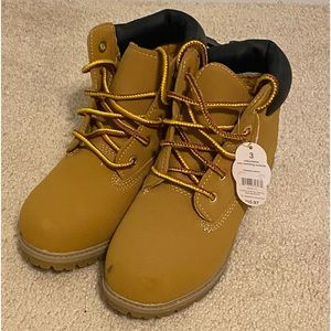 Brown - Wonder Nation - Youth Size 3 Boots